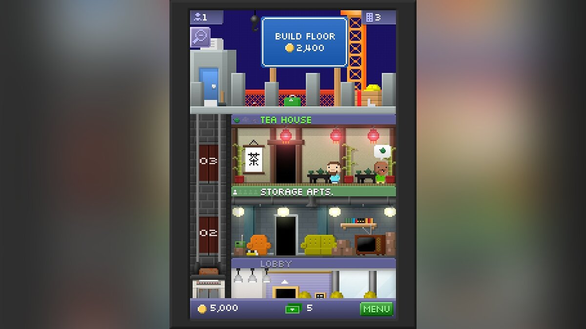 Tiny Tower - что это за игра, трейлер, системные требования, отзывы и  оценки, цены и скидки, гайды и прохождение, похожие игры