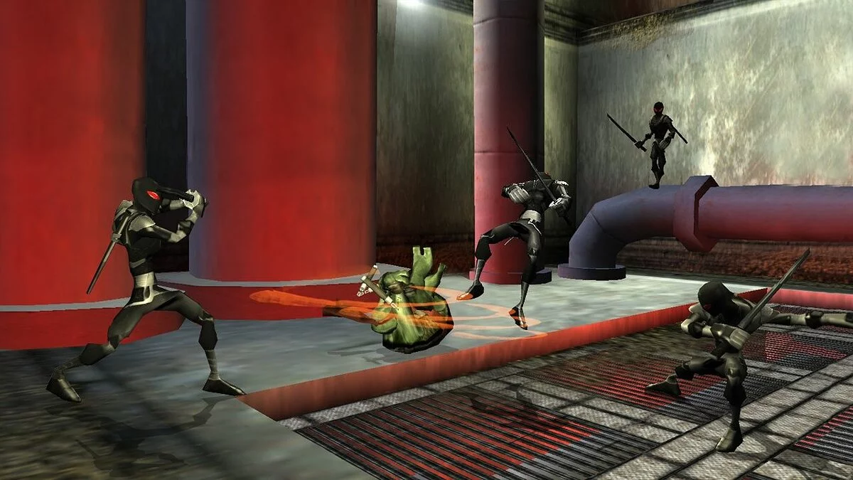 Скриншоты из TMNT
