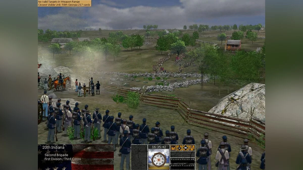 Скриншоты из Scourge of War: Gettysburg