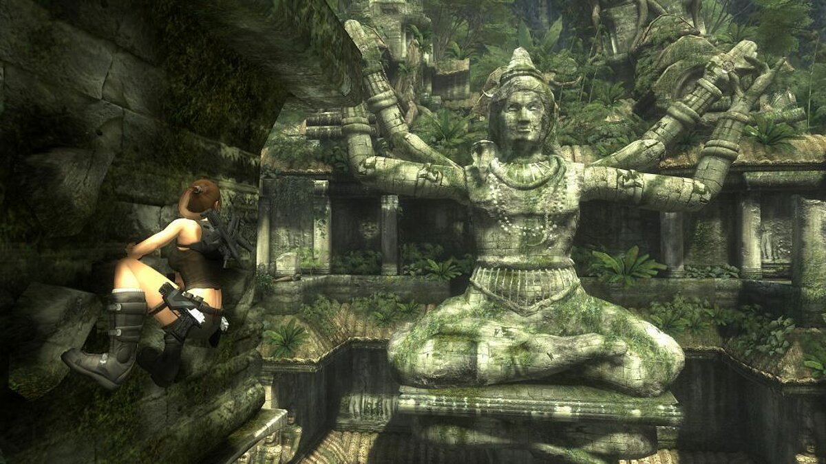 Tomb Raider: Underworld черный экран