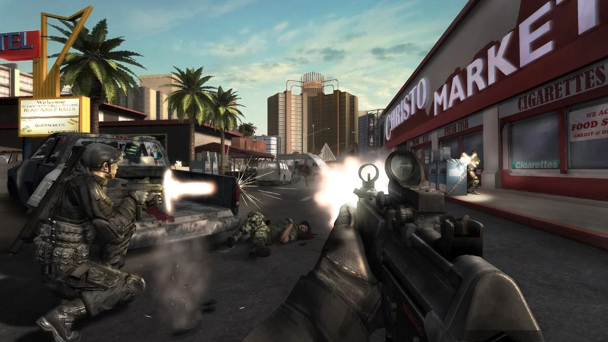Скриншоты из Tom Clancy's Rainbow Six: Vegas