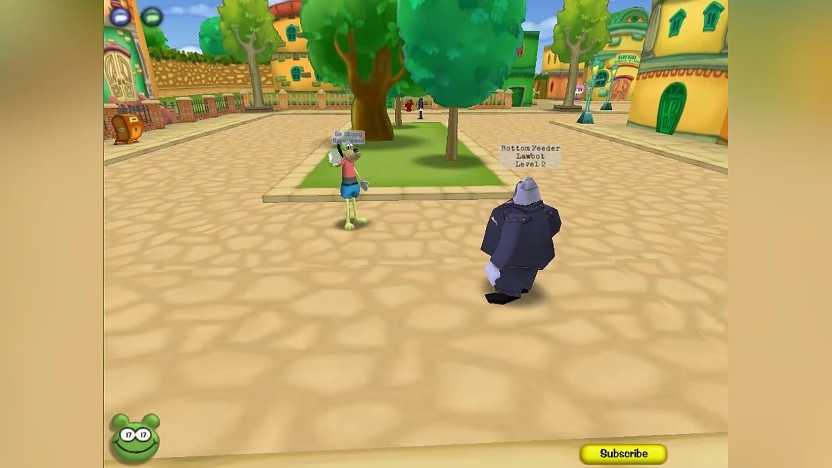 Скриншоты из Toontown Online