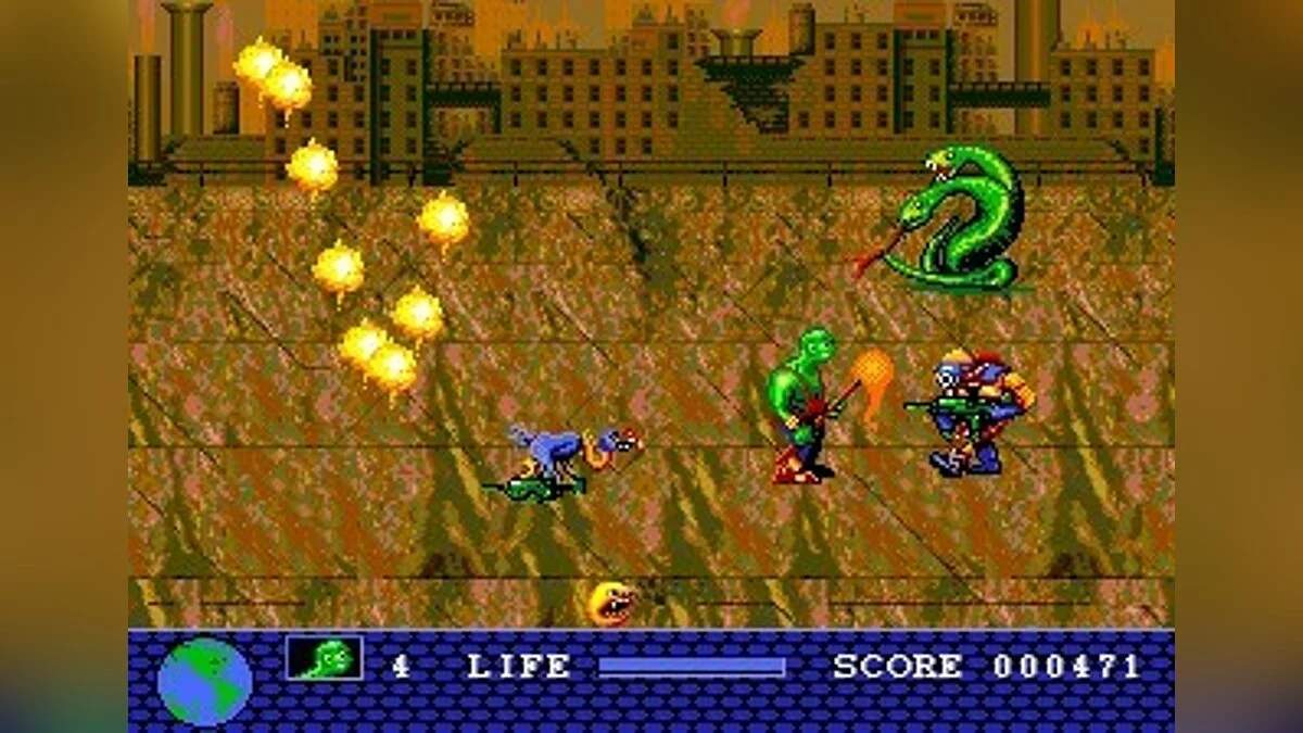 Скриншоты из Toxic Crusaders (1992)