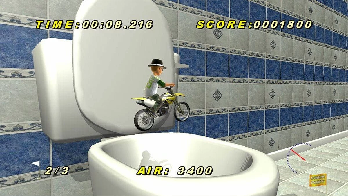Скриншоты из Toy Stunt Bike 2