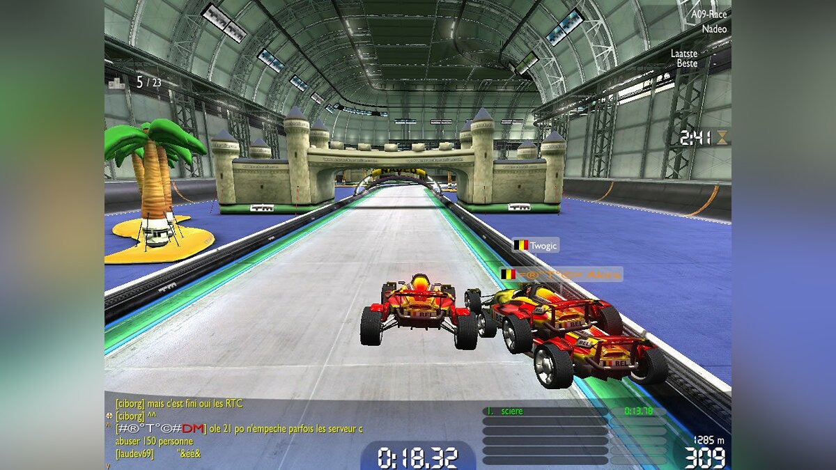 TrackMania Nations Forever вылетает