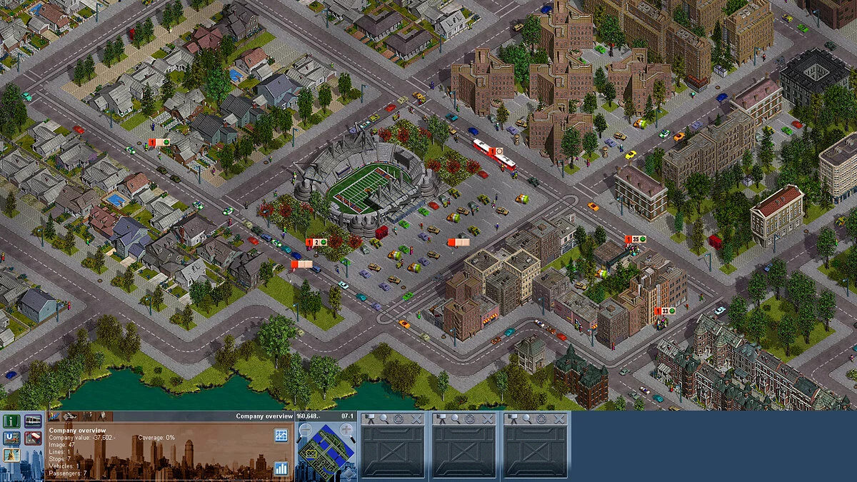 Скриншоты из Traffic Giant