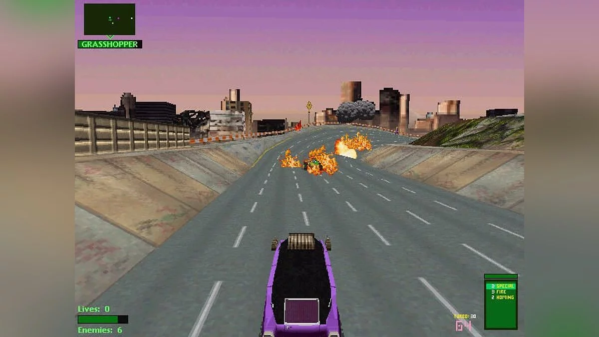 Скриншоты из Twisted Metal 2