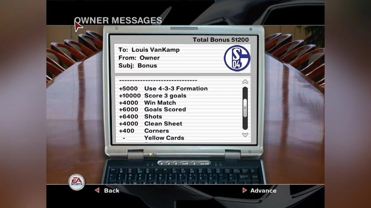 Скриншоты из UEFA Champions League 2004-2005