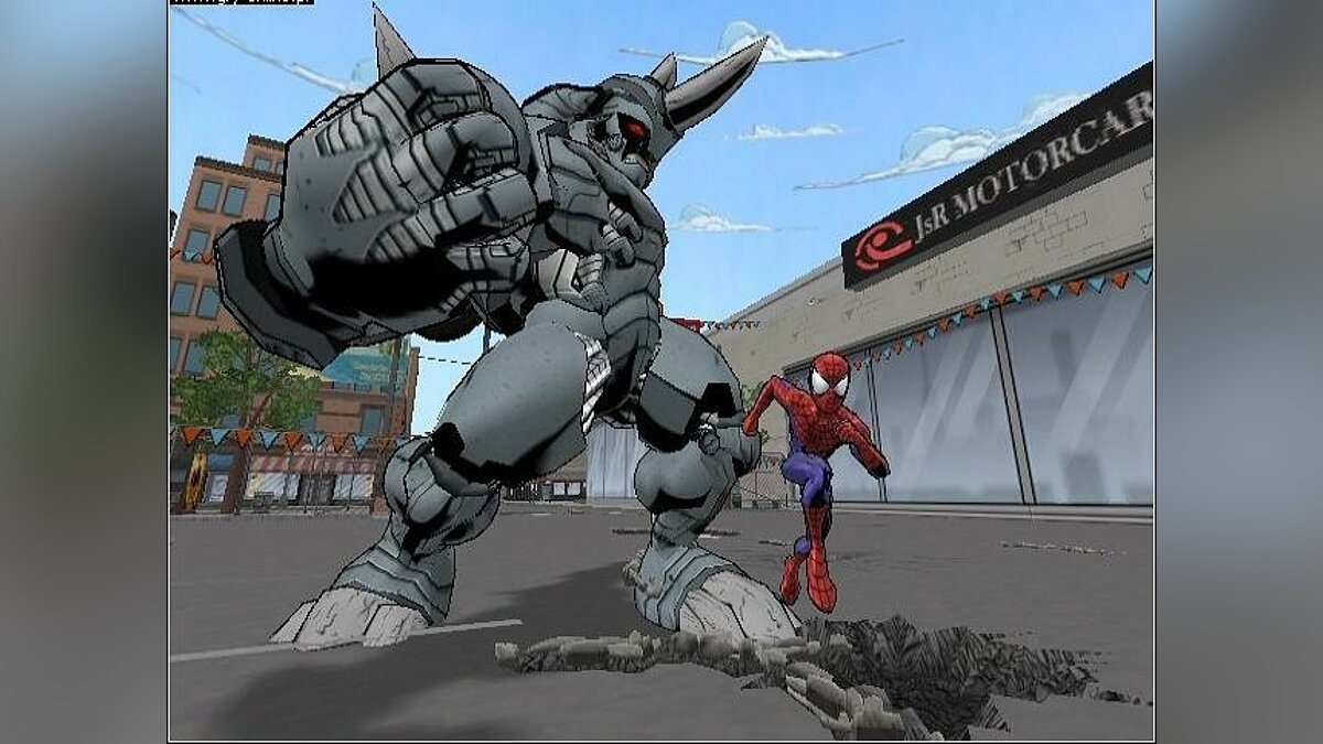 Ultimate spider man remake. Ultimate Spider-man (игра). Ultimate Spider man 2005. Ultimate Spider man Rhino. Ultimate Spider-man PLAYSTATION 2.