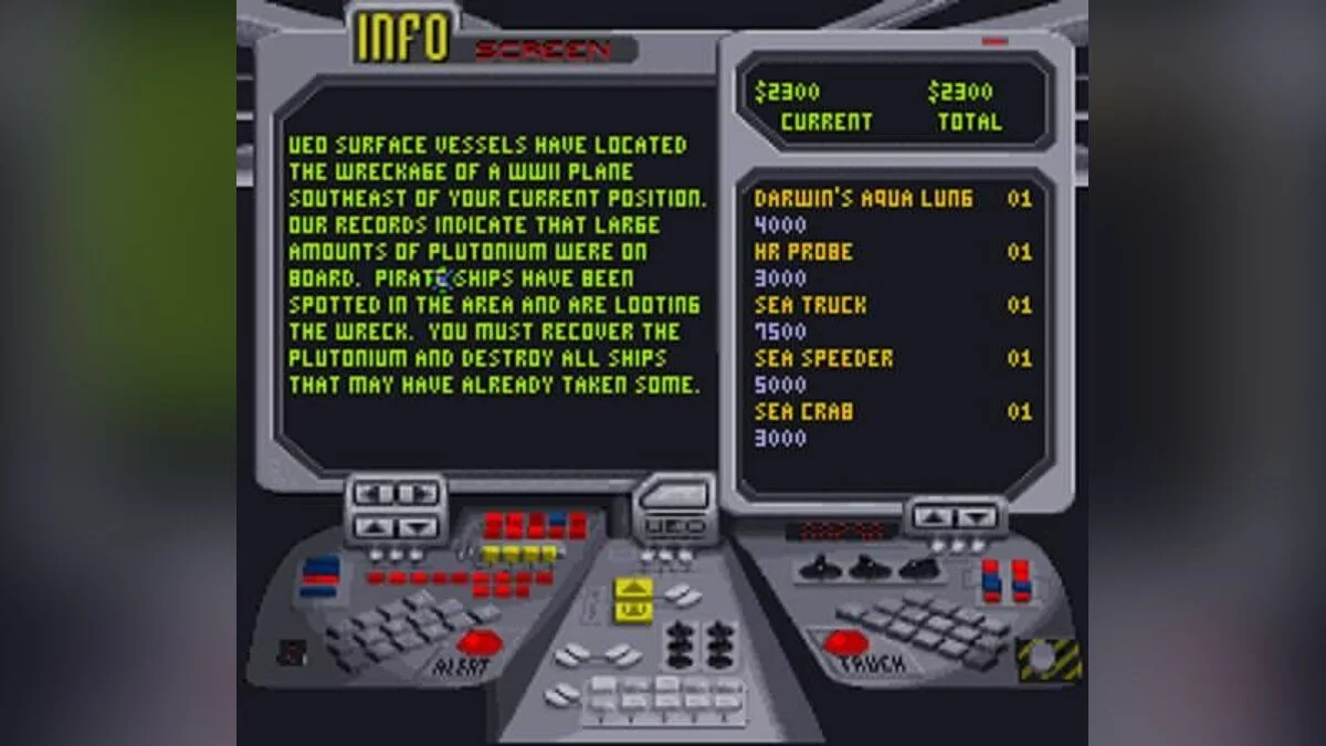 Скриншоты из SeaQuest DSV