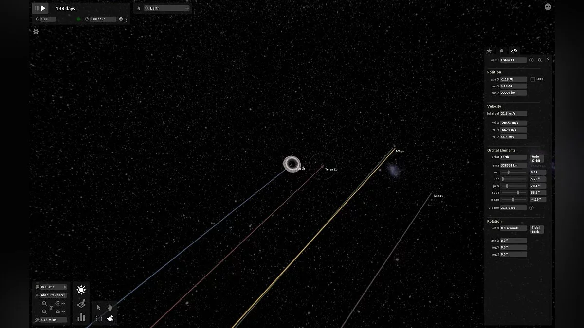 Скриншоты из Universe Sandbox / Картинка 1