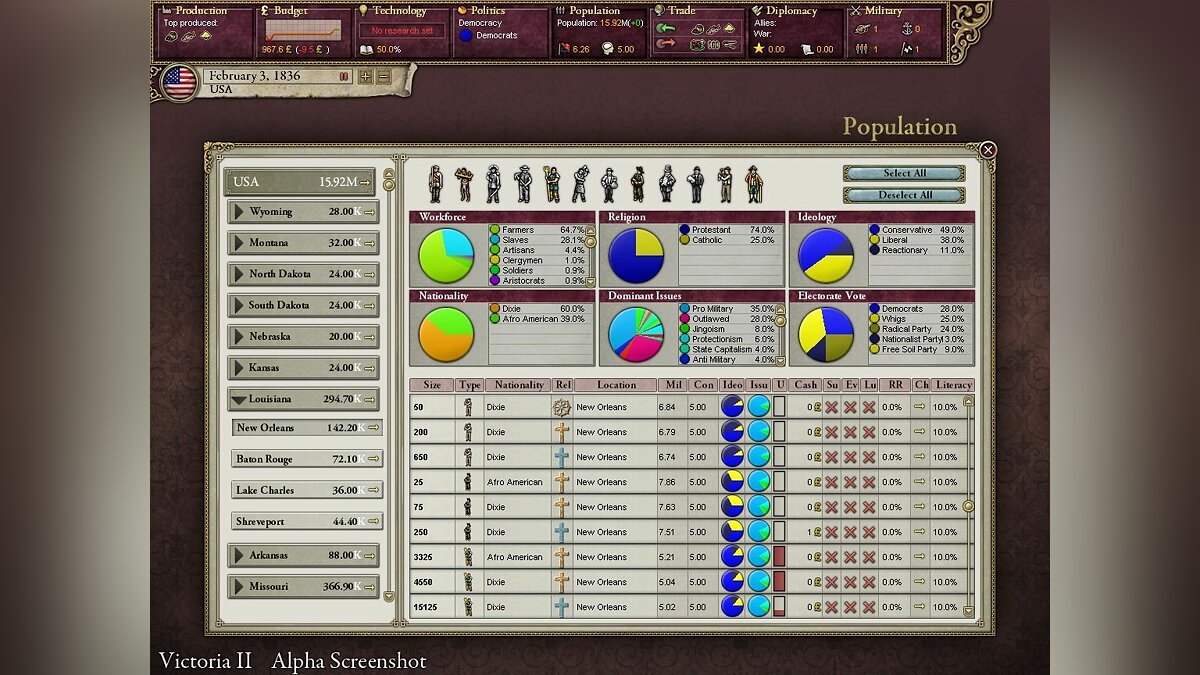 Victoria 2 не работает управление