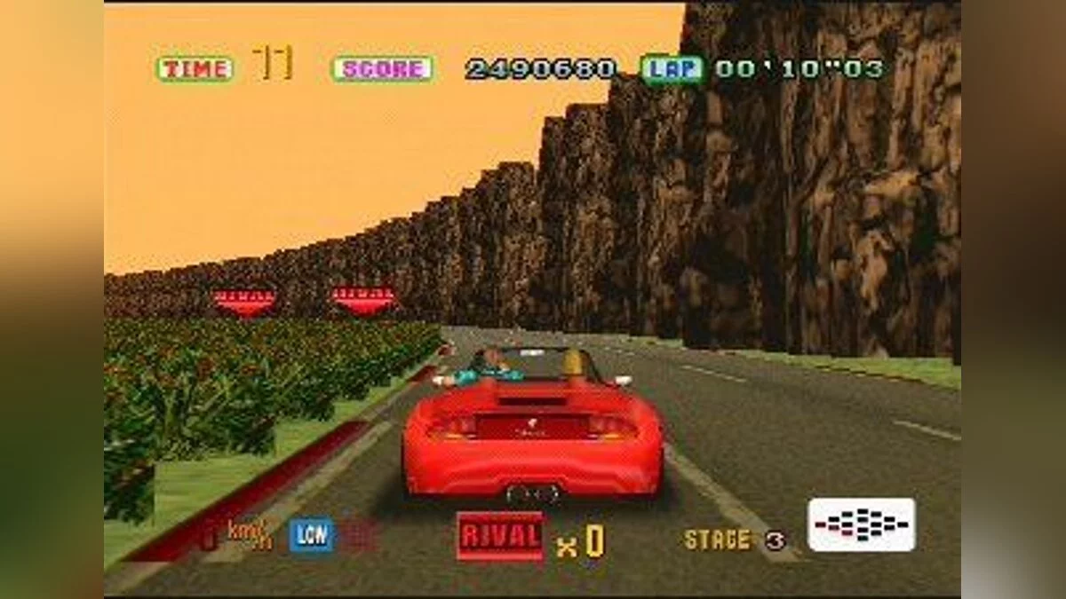 Скриншоты из SEGA AGES 2500 Vol.13: OutRun