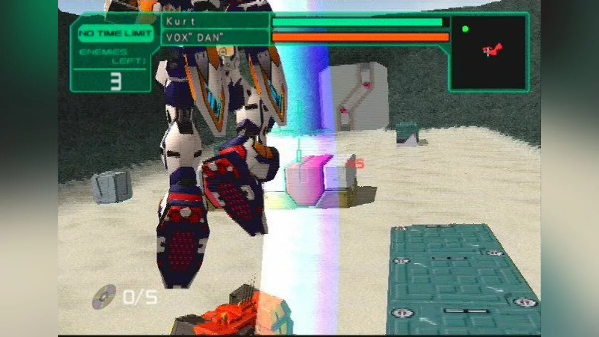 Скриншоты из Cyber Troopers Virtual-On Marz