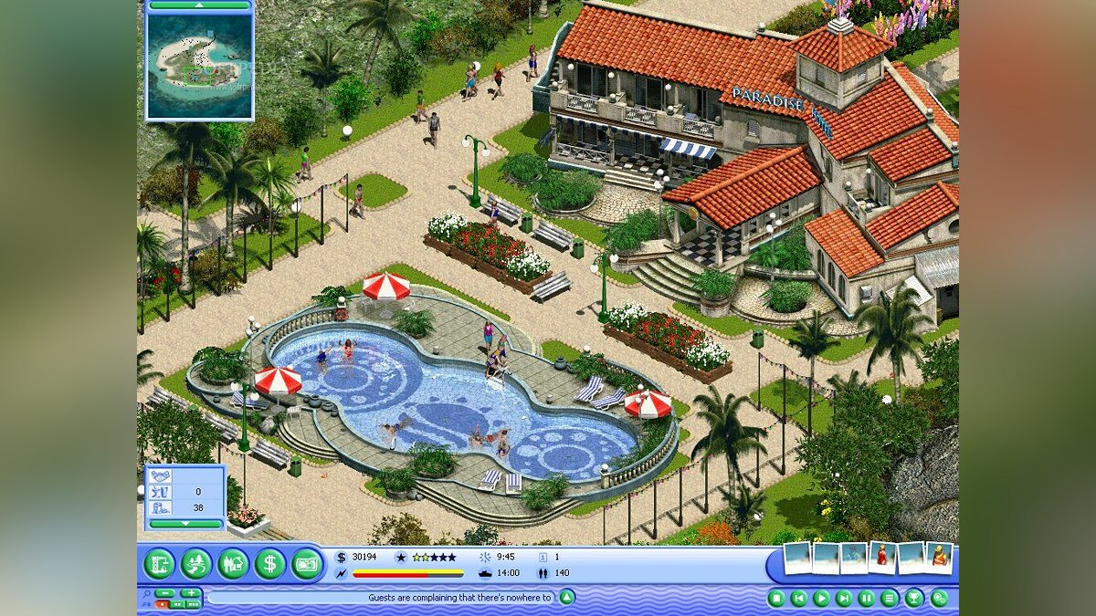 Скриншоты Virtual Resort: Spring Break (Beach Life) - всего 2 картинки из  игры