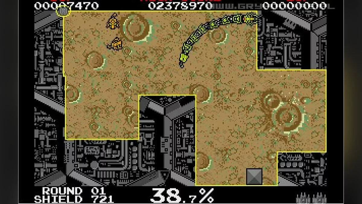 Скриншоты из Volfied