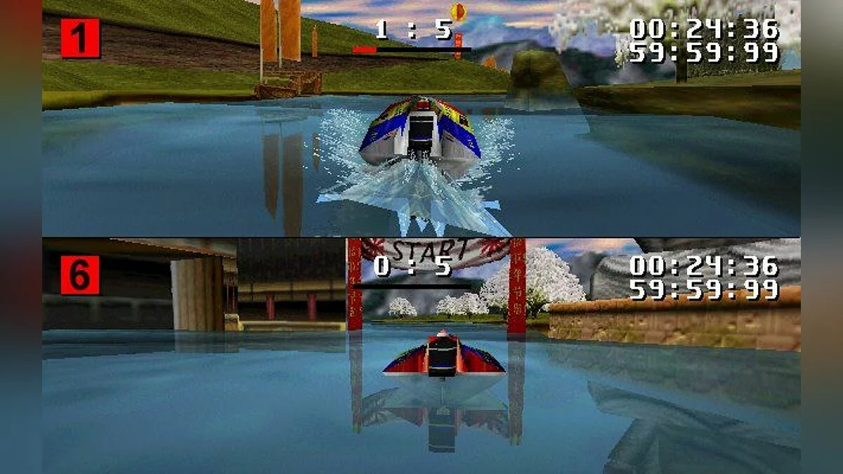 Скриншоты из VR Sports Powerboat Racing