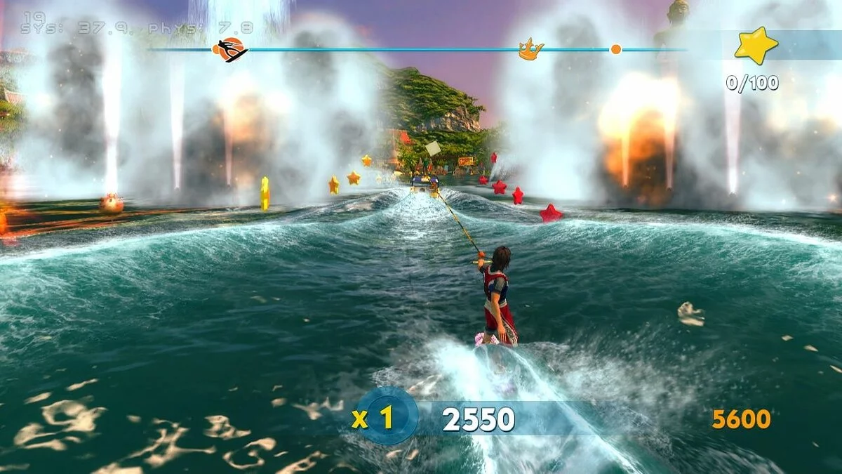 Скриншоты из Wakeboarding HD