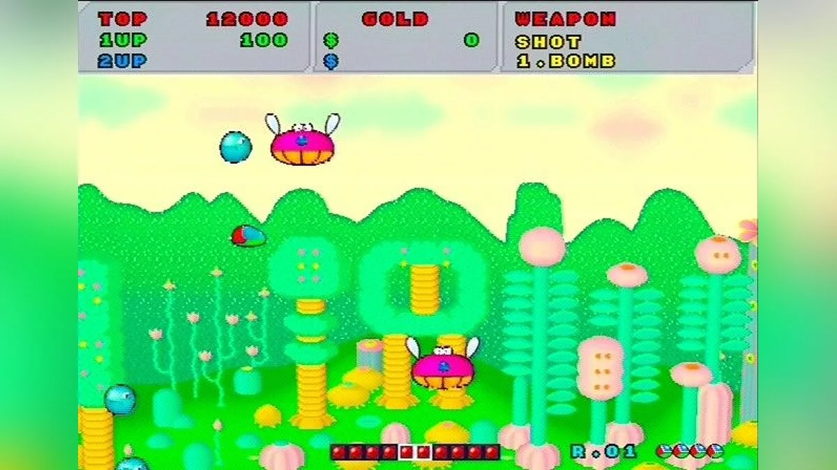 Скриншоты из SEGA AGES 2500 Vol.3: Fantasy Zone