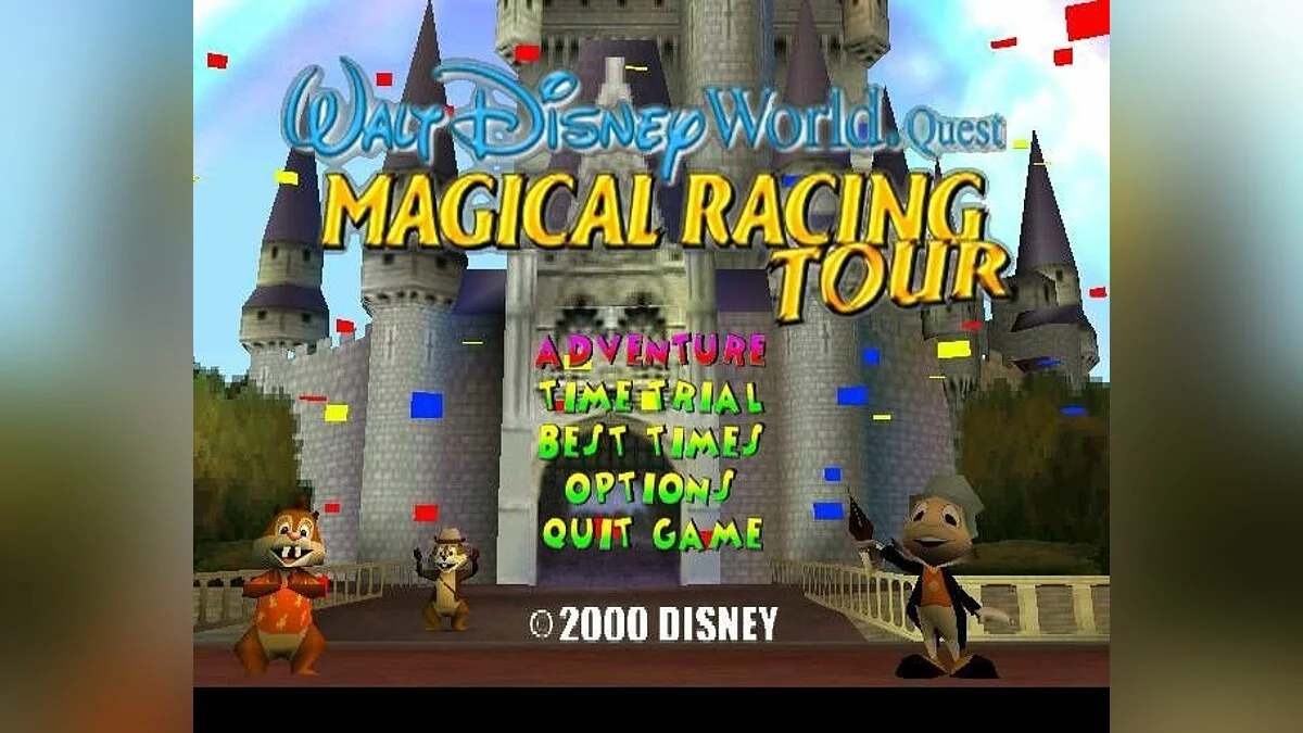 Скриншоты из Walt Disney World Quest Magical Racing Tour