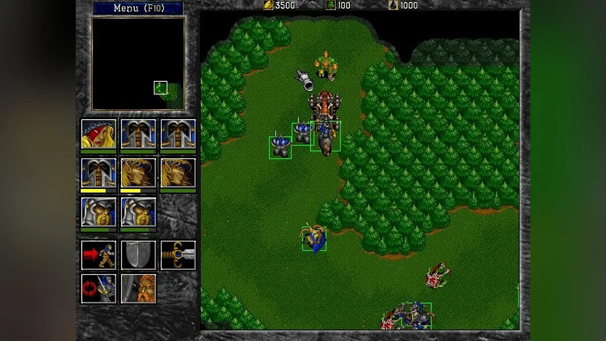Скриншоты из Warcraft 2: Beyond the Dark Portal