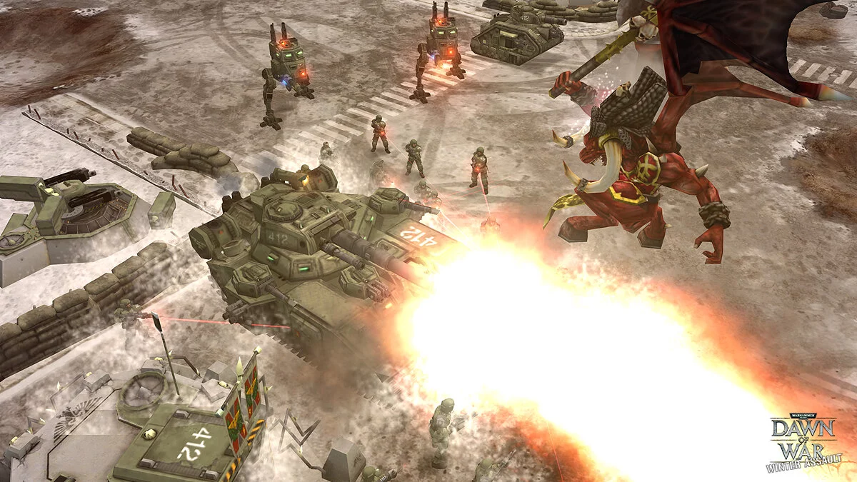 Скриншоты из Warhammer 40,000: Dawn of War - Winter Assault