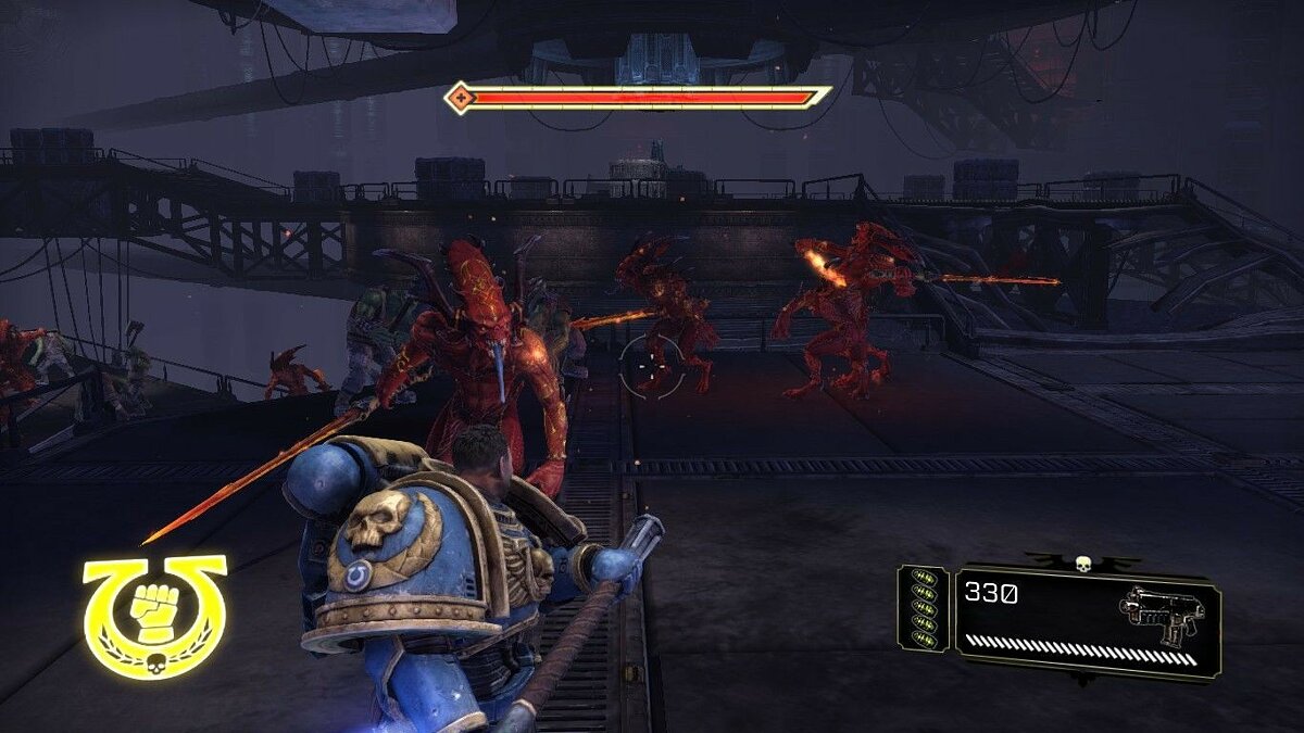 Warhammer 40000: Space Marine вылетает