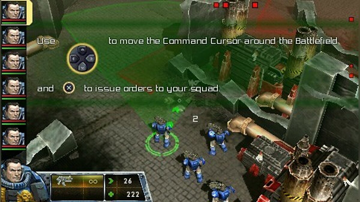 Warhammer 40 000 Squad Command PSP. Warhammer 40k Squad Command PSP Скриншоты. Warhammer 40000 Squad Command. Field Commander (PSP).