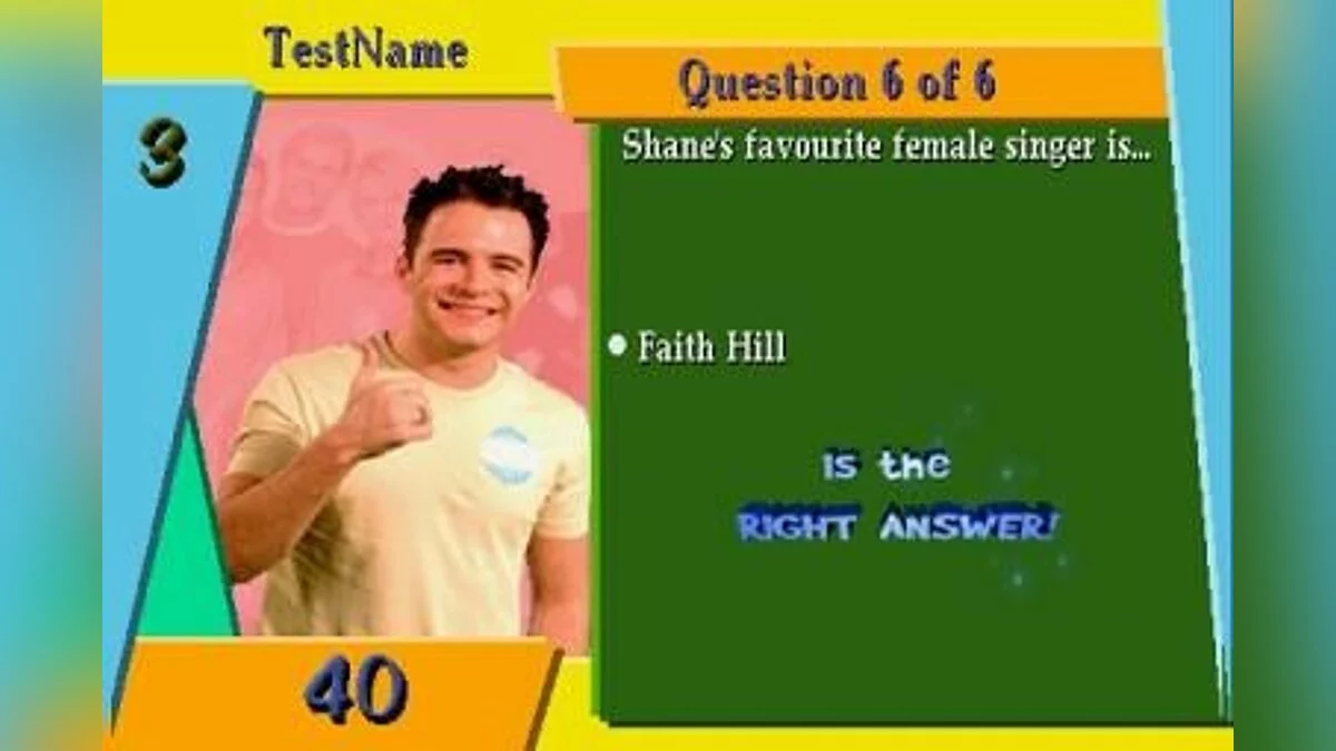 Скриншоты из Westlife: Fan-O-Mania