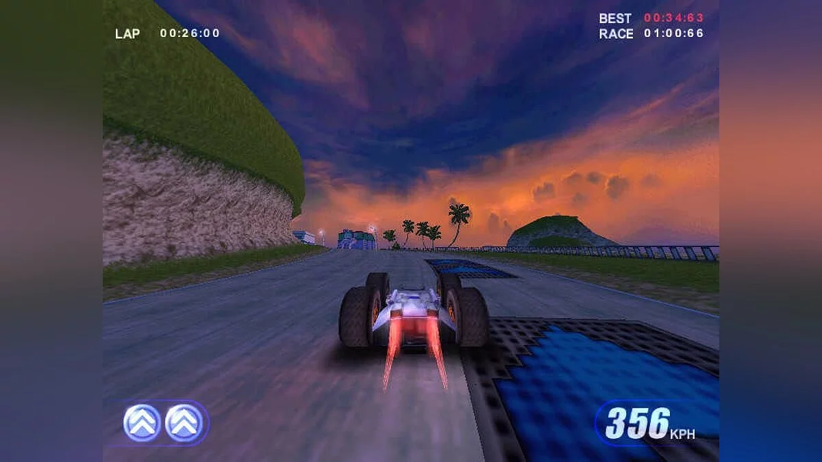 Скриншоты из Rollcage