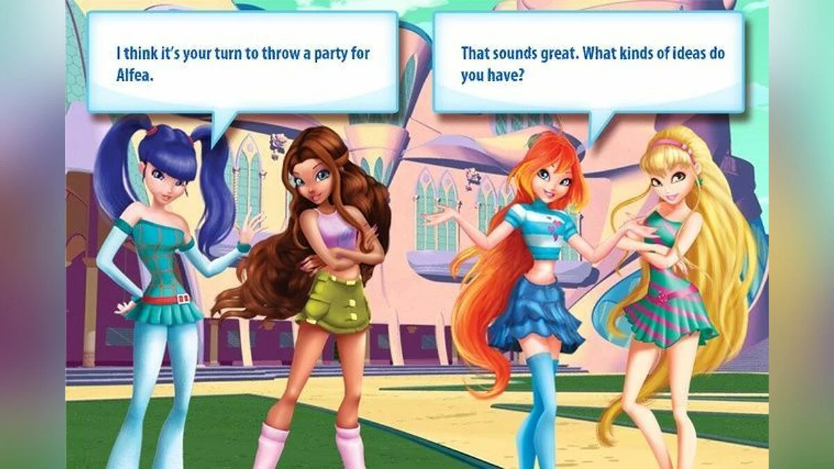 Скриншоты из Winx Club: Magical Fairy Party