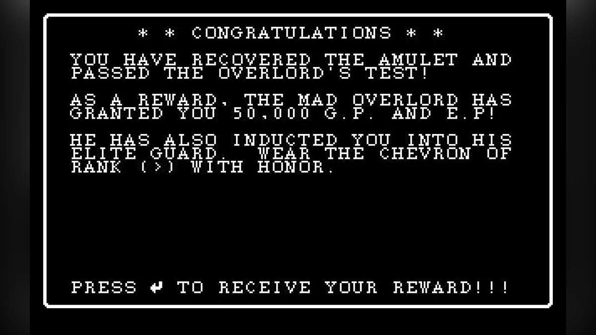 Скриншоты из Wizardry: Proving Grounds of the Mad Overlord (1981)
