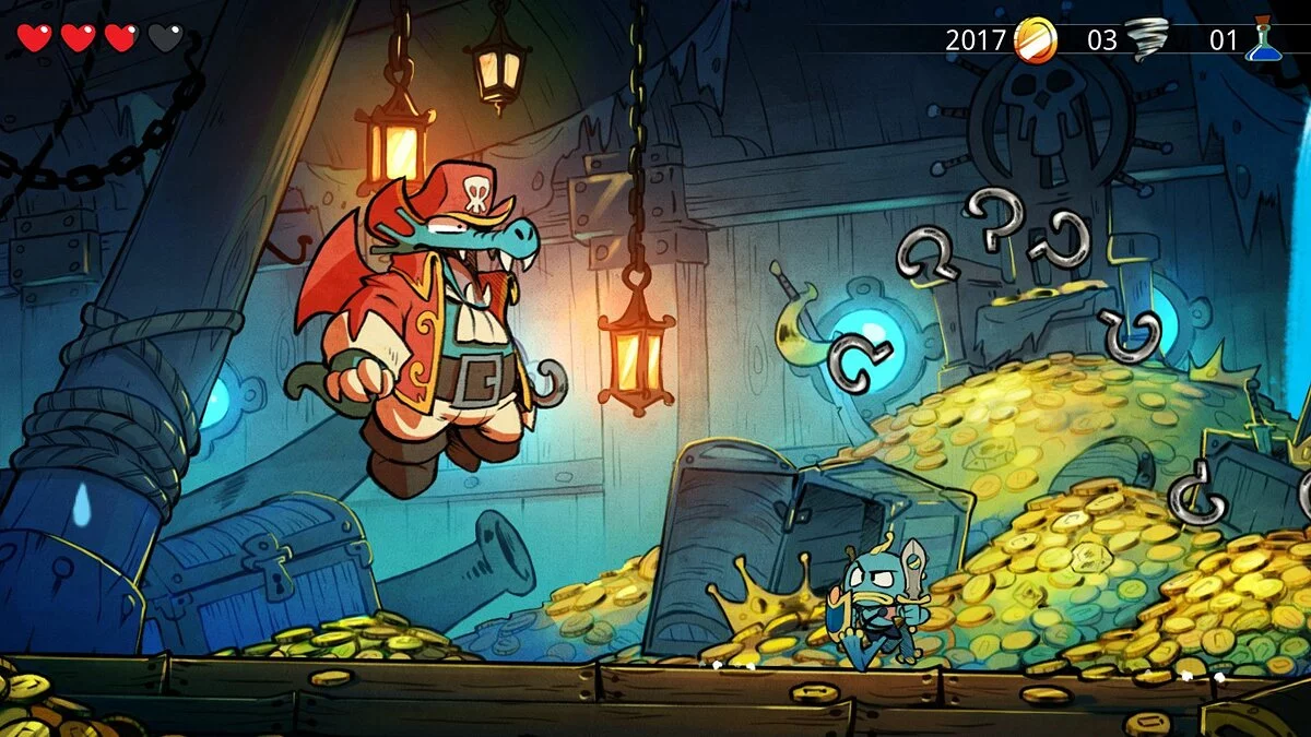 Скриншоты из Wonder Boy 3: The Dragon's Trap