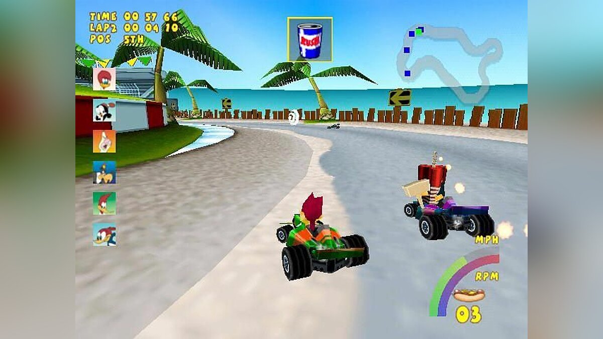 Woody Woodpecker Racing - что это за игра, трейлер, системные требования,  отзывы и оценки, цены и скидки, гайды и прохождение, похожие игры