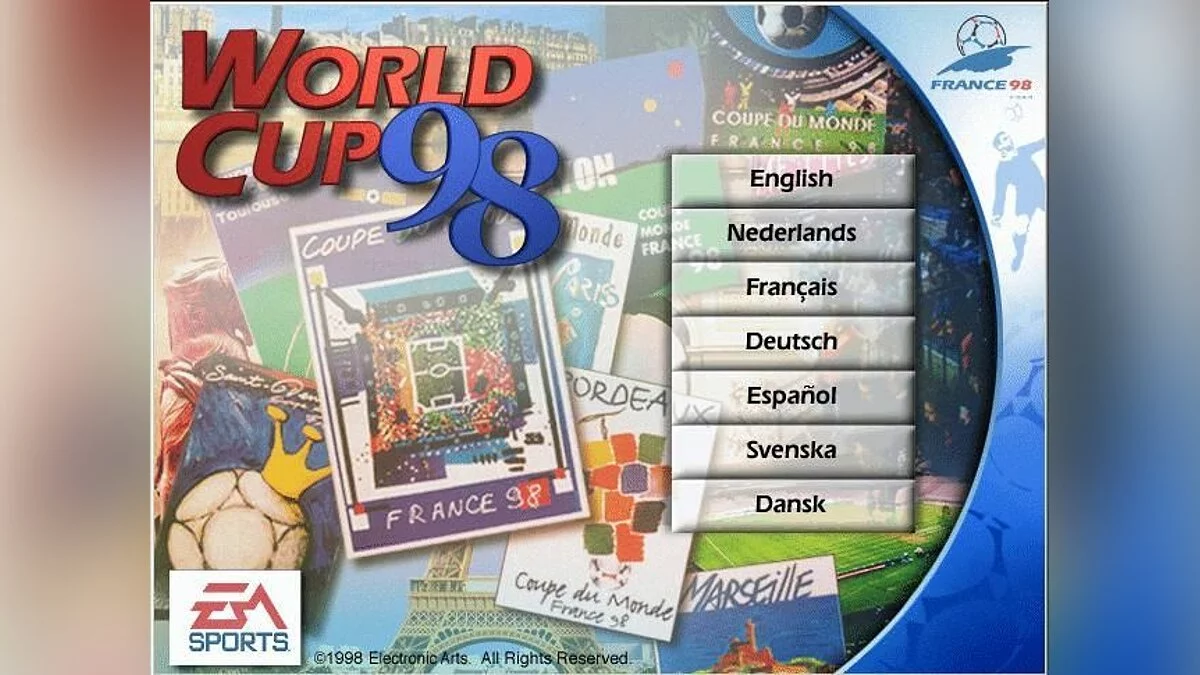 Скриншоты из World Cup 98