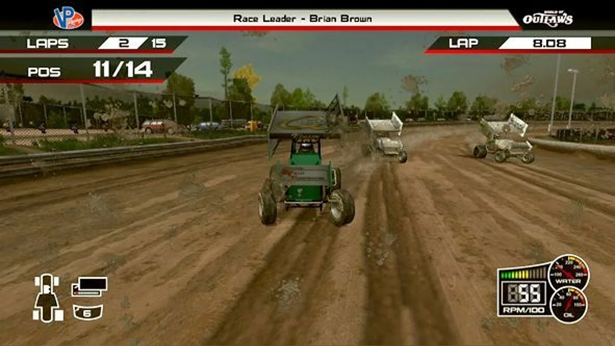 Скриншоты из World of Outlaws: Sprint Cars