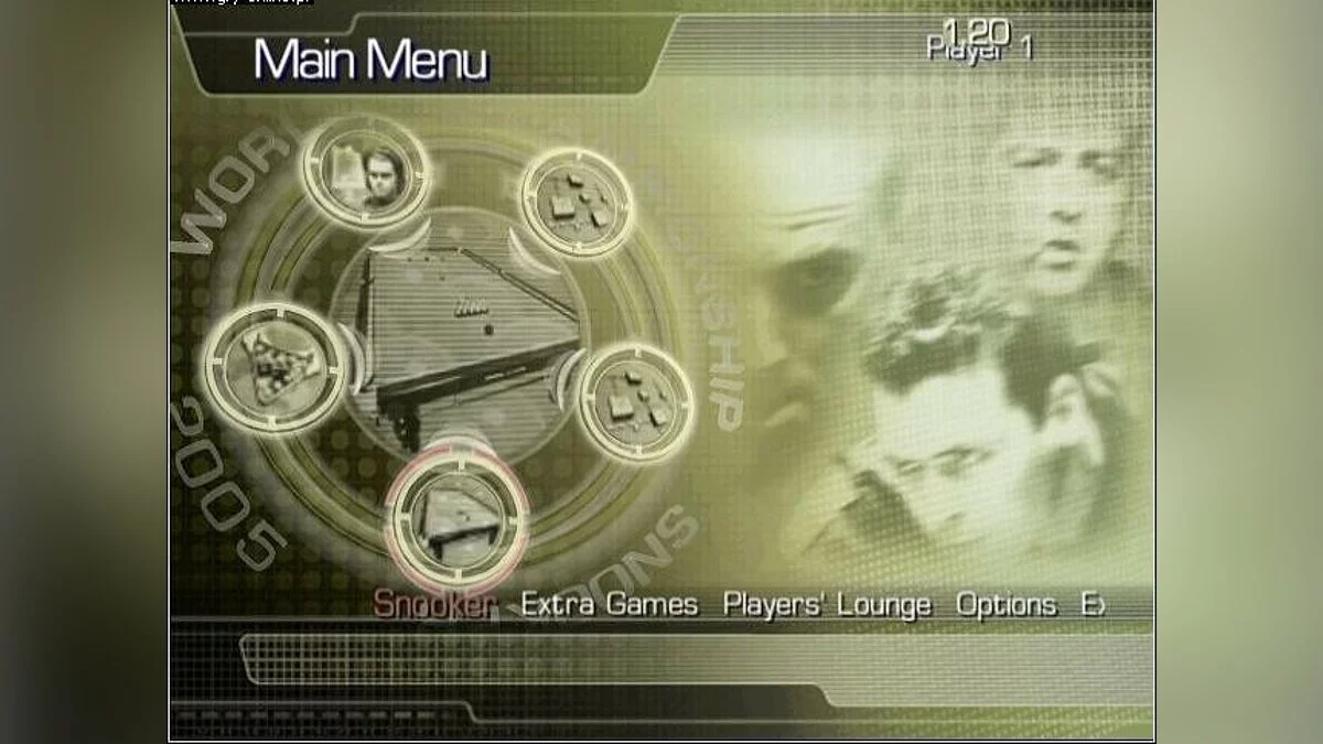 Скриншоты из World Snooker Championship 2005