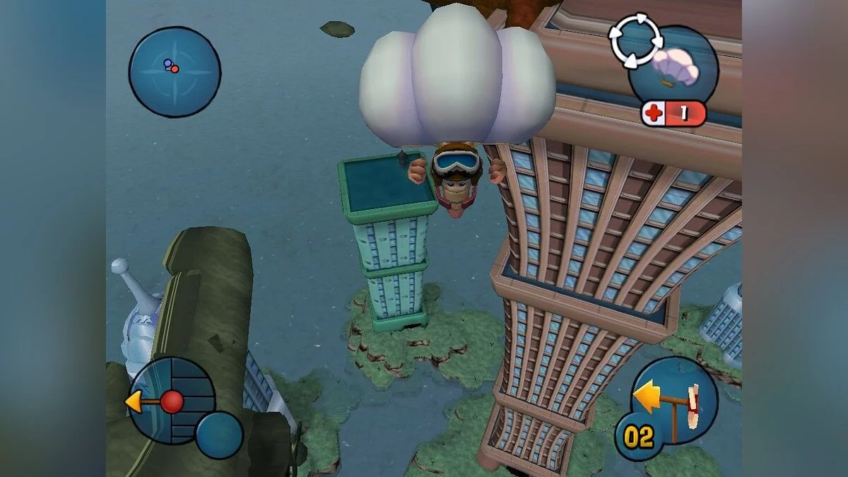 Скриншоты из Worms 3D