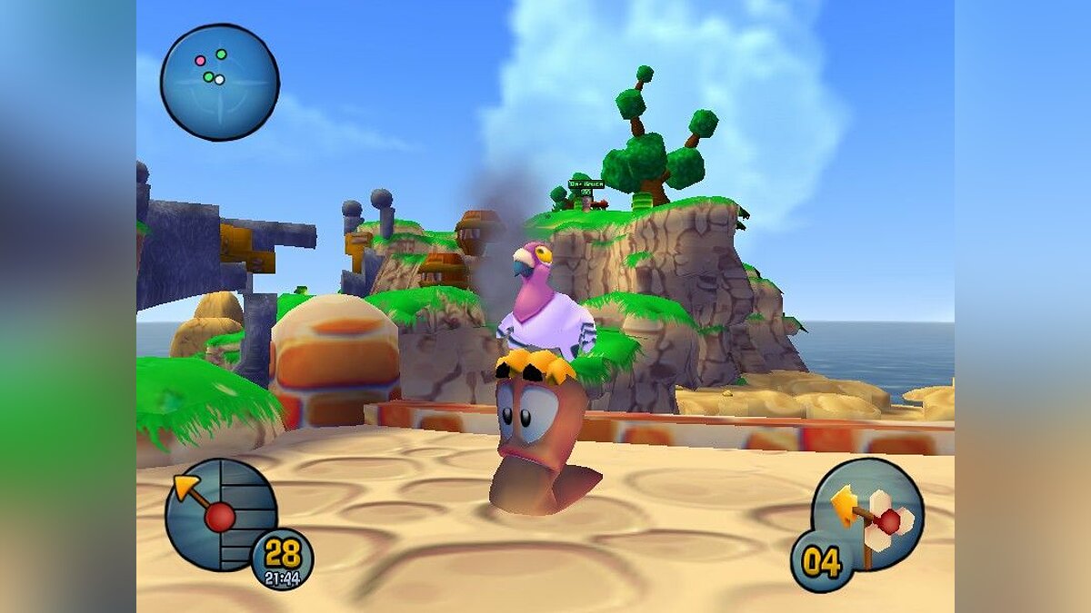 Игра червяк. Вормс 3д. Червячки вормс 3д. Worms 2003. Игра worms 3d.