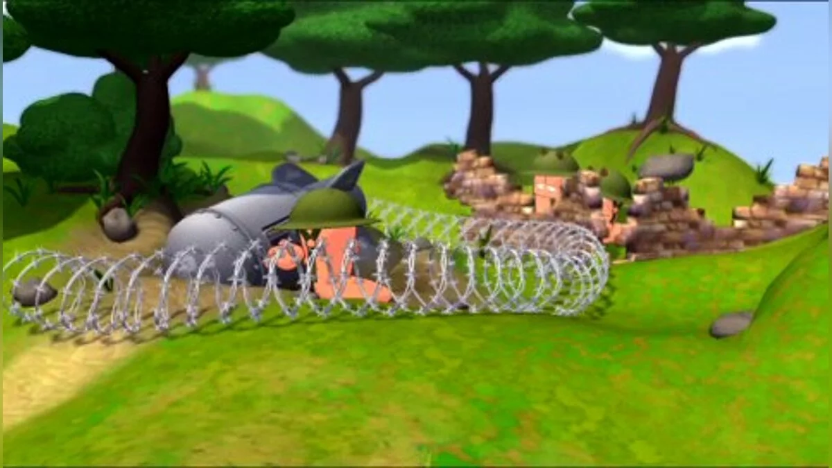 Скриншоты из Worms: Open Warfare