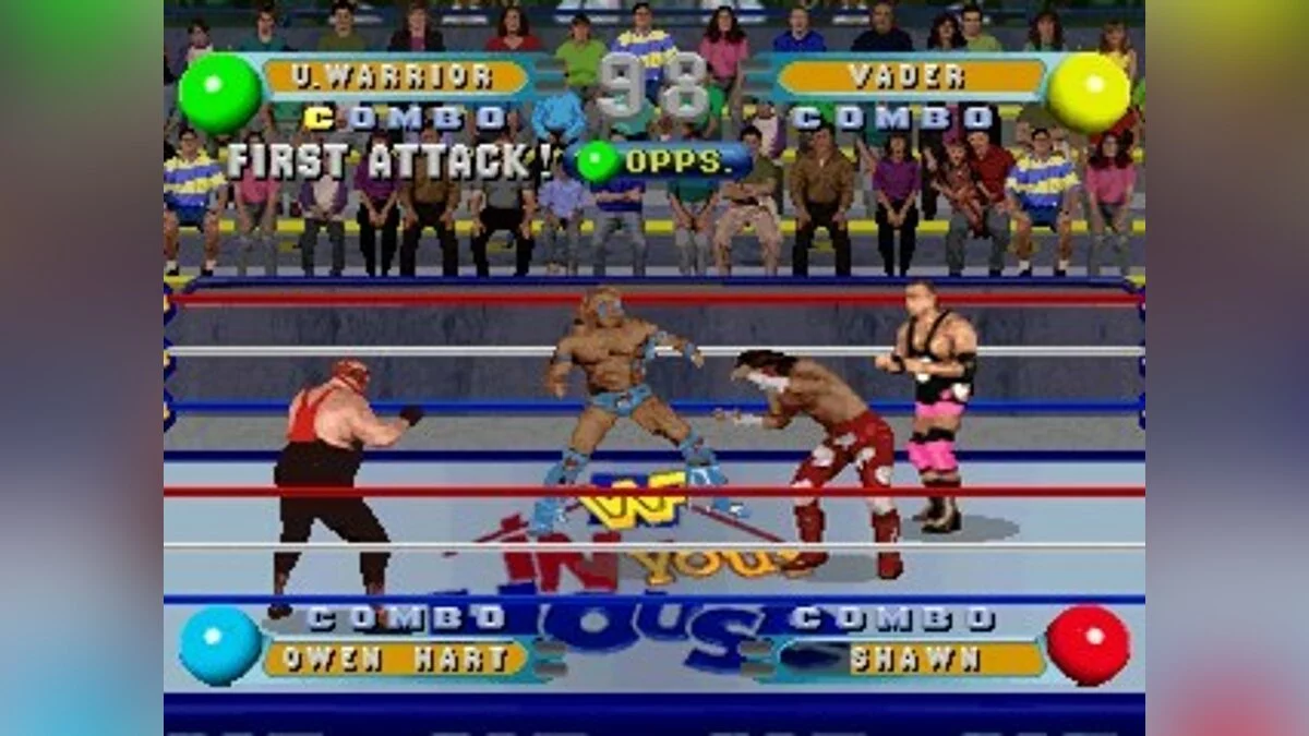Скриншоты из WWF In Your House