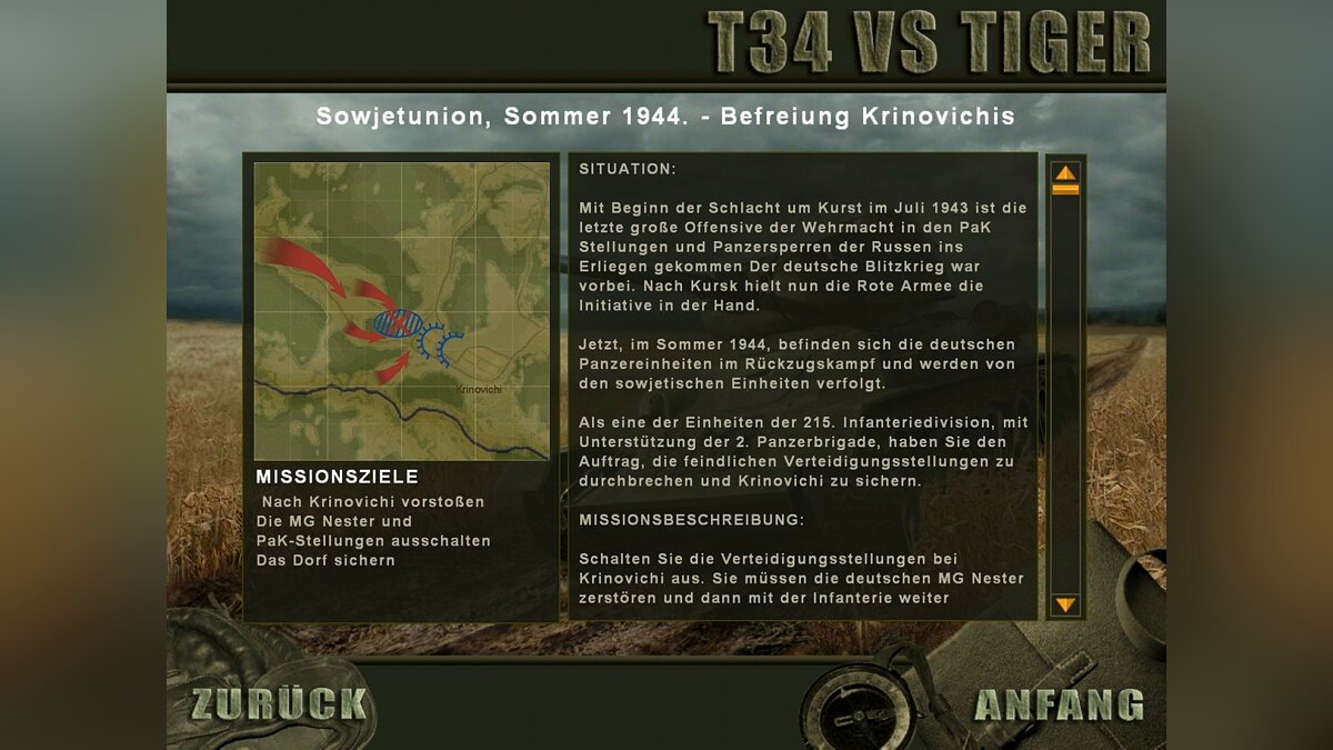 WWII Battle Tanks: T-34 vs. Tiger - что это за игра, трейлер, системные  требования, отзывы и оценки, цены и скидки, гайды и прохождение, похожие  игры