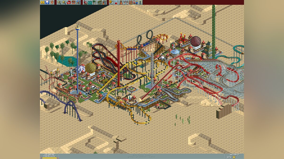 ТОП-11 - игры, похожие на RollerCoaster Tycoon (RCT) - список лучших игр  наподобие RollerCoaster Tycoon