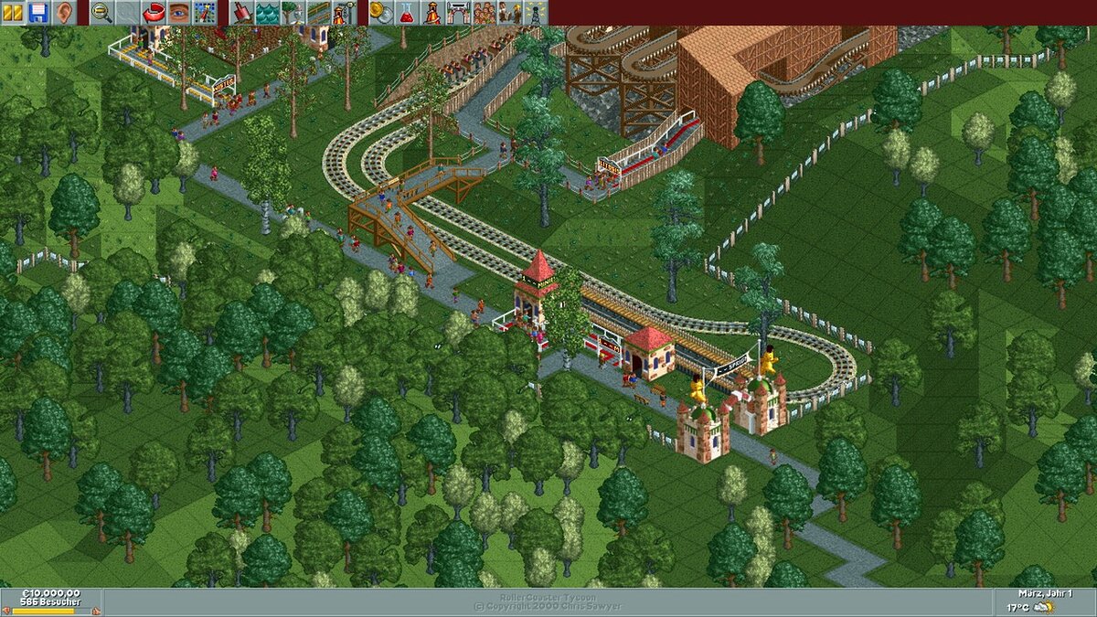 ТОП-11 - игры, похожие на RollerCoaster Tycoon (RCT) - список лучших игр  наподобие RollerCoaster Tycoon