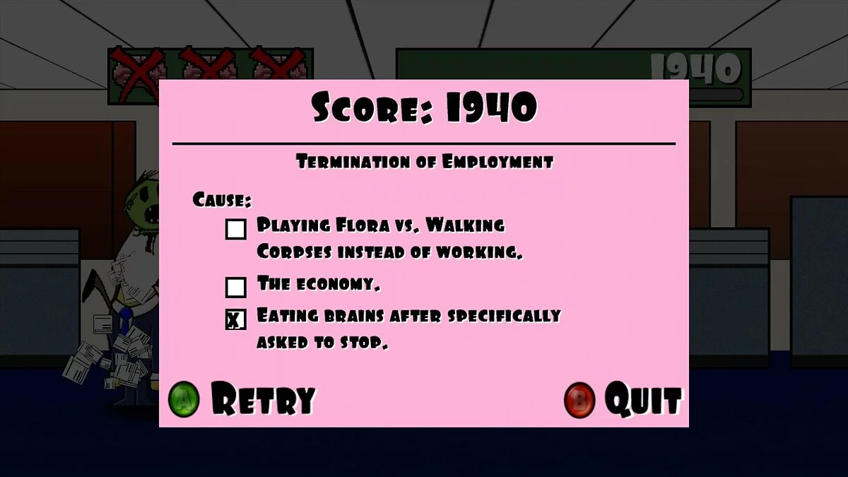 Скриншоты из Zombie Accountant