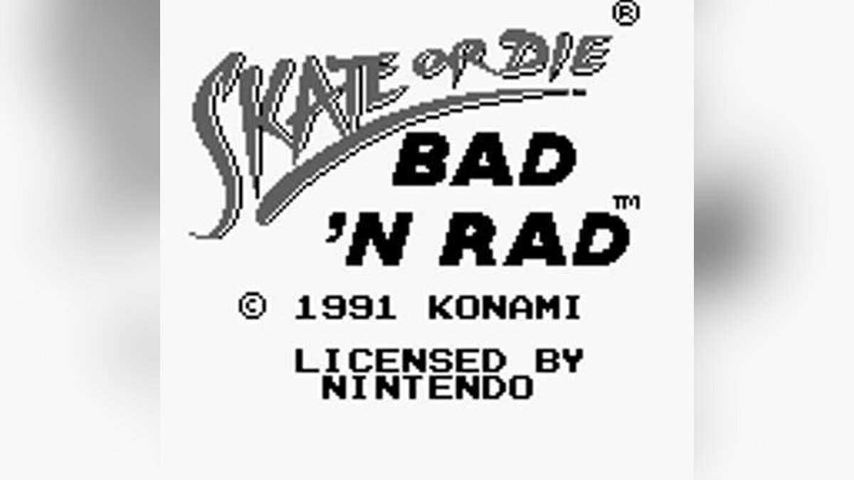 Die bad. Skate or die rad game boy. Skate or die game boy. Skate or die Tour de Thrash game boy.