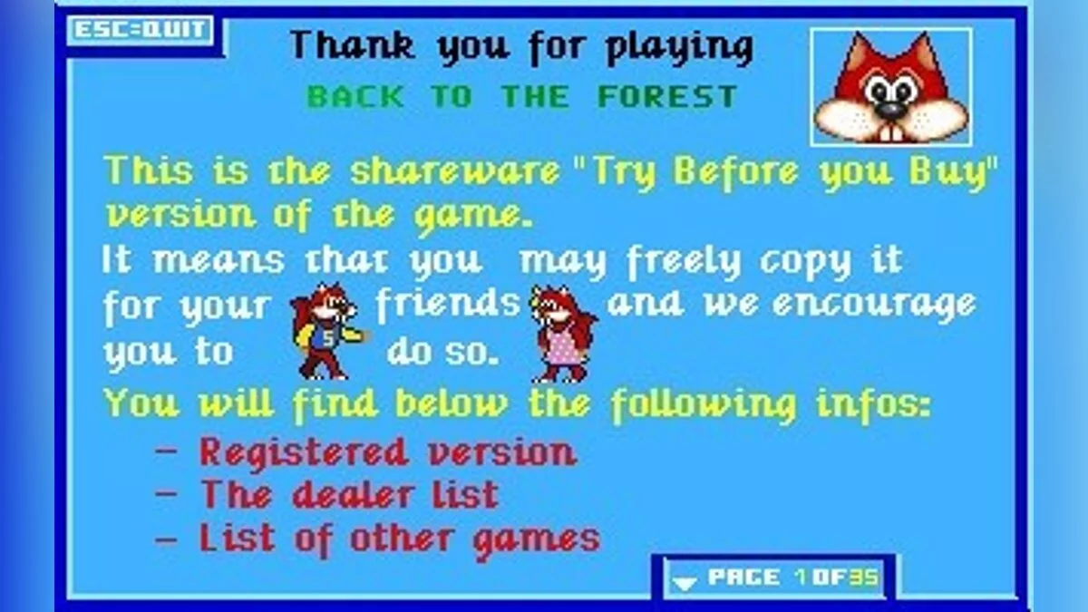 Скриншоты из Skunny: Back to the Forest