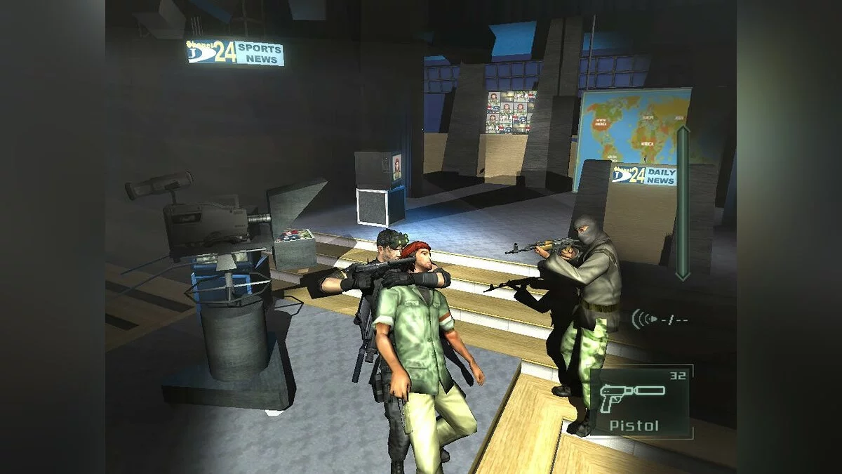Скриншоты из Tom Clancy's Splinter Cell: Pandora Tomorrow
