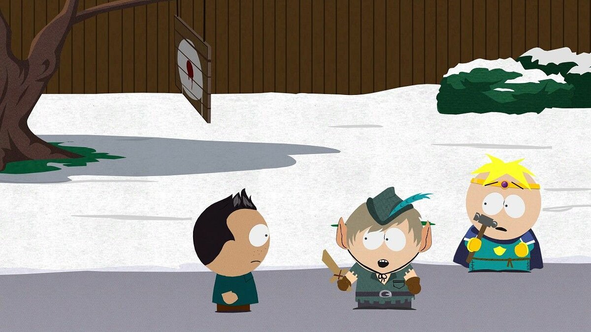 человек в шкафу south park the stick of truth