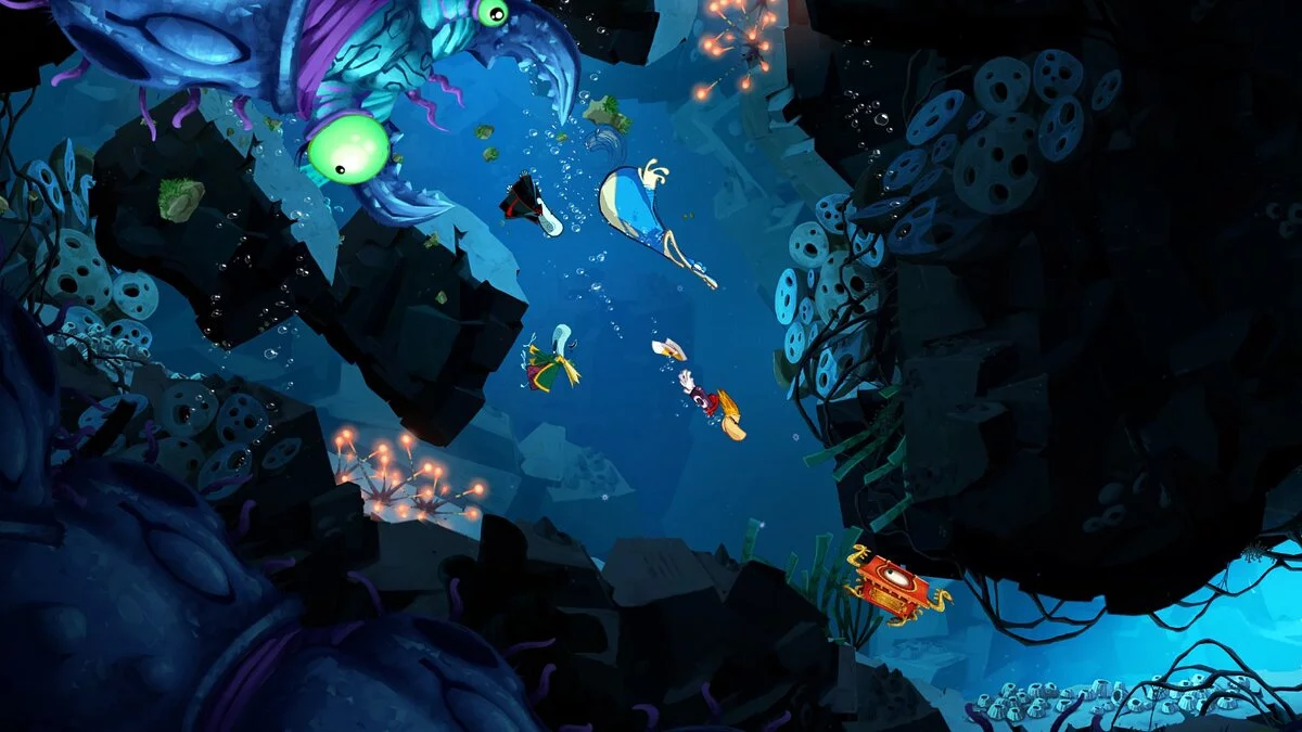 Скриншоты из Rayman Origins